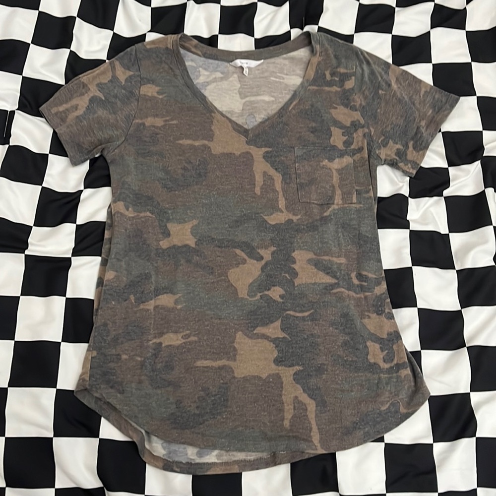 I got this a tjmaxx it’s super cute light weight and I just love camo size small